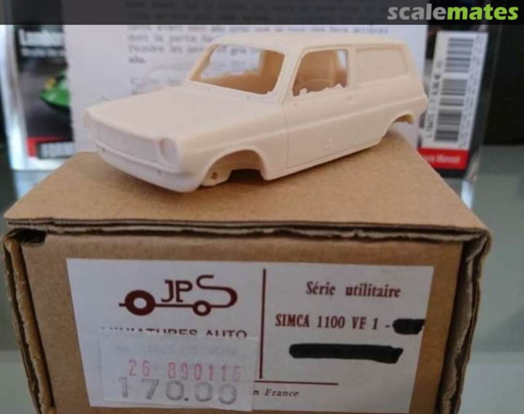 Boxart Simca 1100 VF1 JPS Miniatures Auto Boxart Simca 1100 VF1 JPS Miniatures Auto