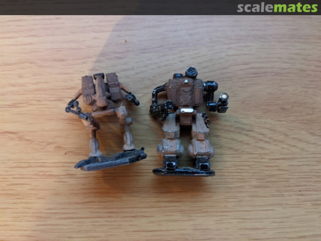 Boxart Heavy Omni Mechs 10-842 Ral Partha Boxart Heavy Omni Mechs 10-842 Ral Partha