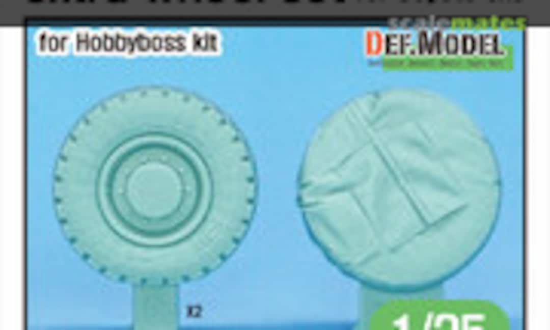 1:35 UK MWMIK extra sagged wheel set for 6x6 coyote (Def.Model DW35131) DW35131