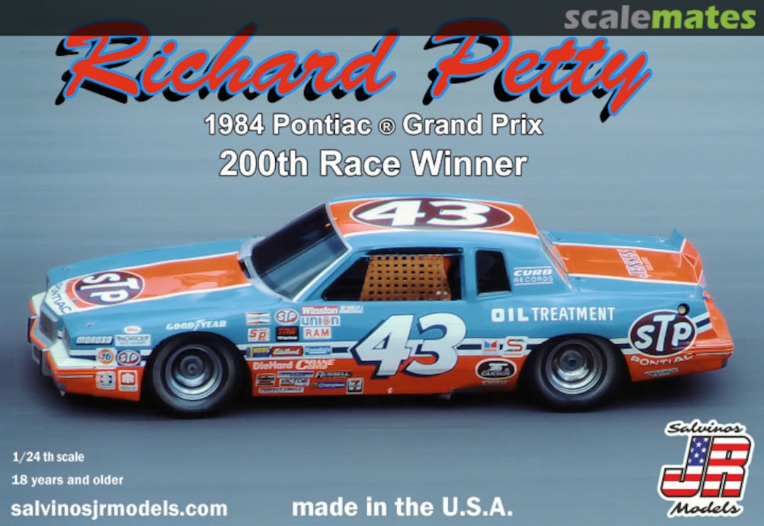 Boxart 1984 Pontiac Grand Prix RPGP1984D Salvinos JR Models Boxart 1984 Pontiac Grand Prix RPGP1984D Salvinos JR Models