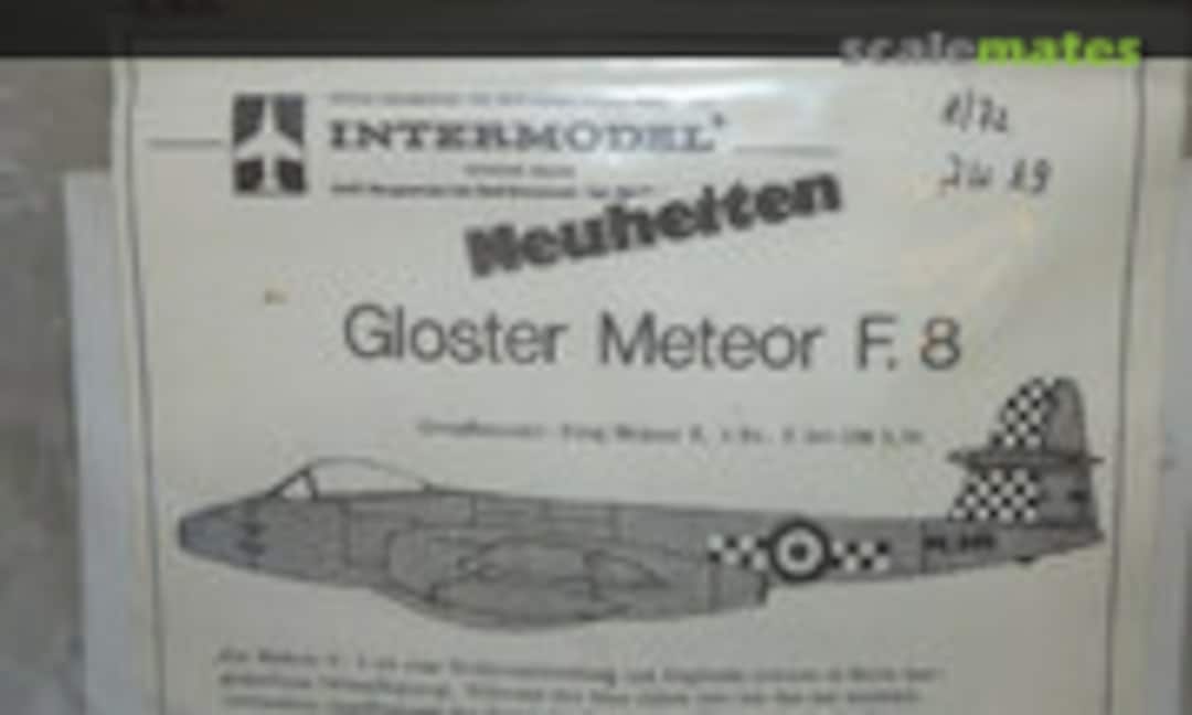 1:72 Gloster Meteor F.8 (Intermodel )