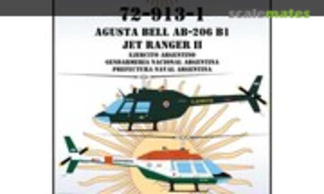 1:48 AGUSTA BELL AB-206 B1 JET RANGER II (Far South Models 48-913-1)