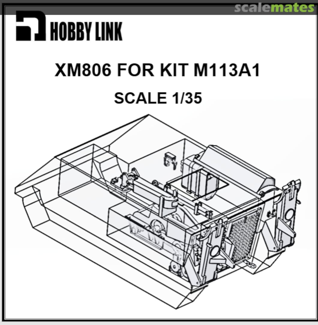 Boxart XM806 conversion set HL0202 Hobby Link Boxart XM806 conversion set HL0202 Hobby Link