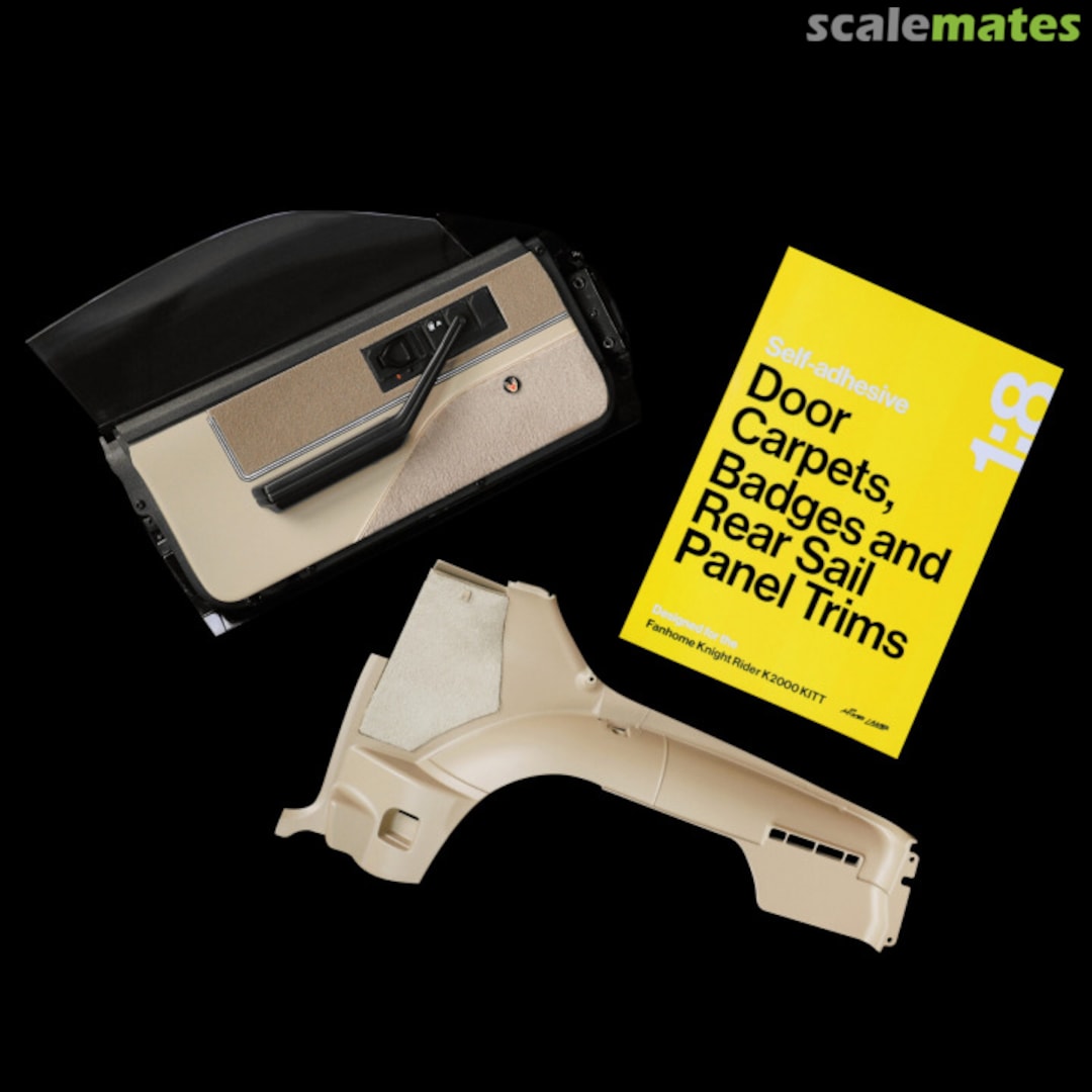 Boxart Door Carpets, Badges and Rear Sail Panel Trims  Mike Lane Mods