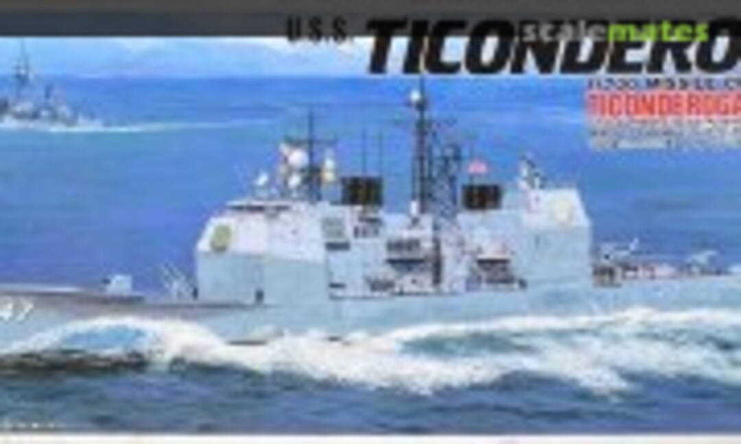 1:700 USS Ticonderoga CG-47 (ARII 43121-1200)