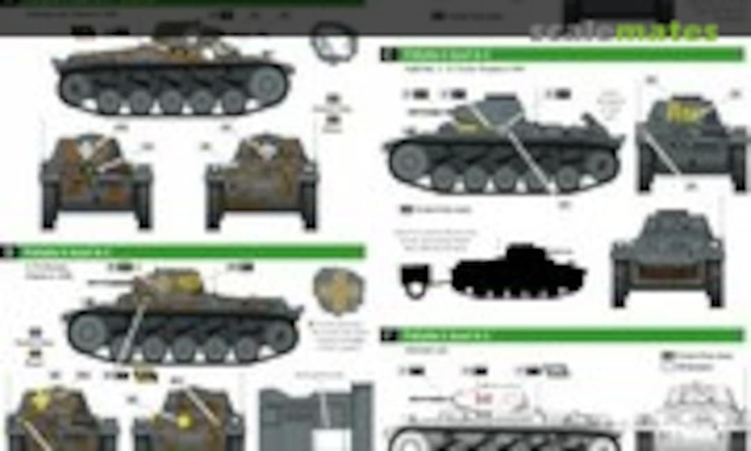 1:35 PzKpfw II (Bison Decals 35077) 35077