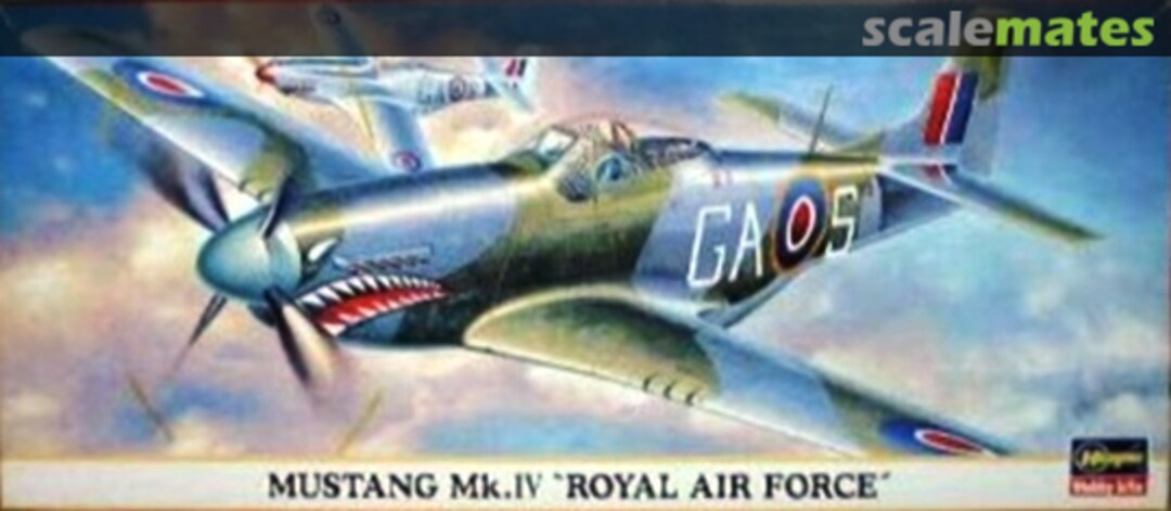 Boxart Mustang Mk.IV `Royal Air Force´ 00028 Hasegawa Boxart Mustang Mk.IV `Royal Air Force´ 00028 Hasegawa
