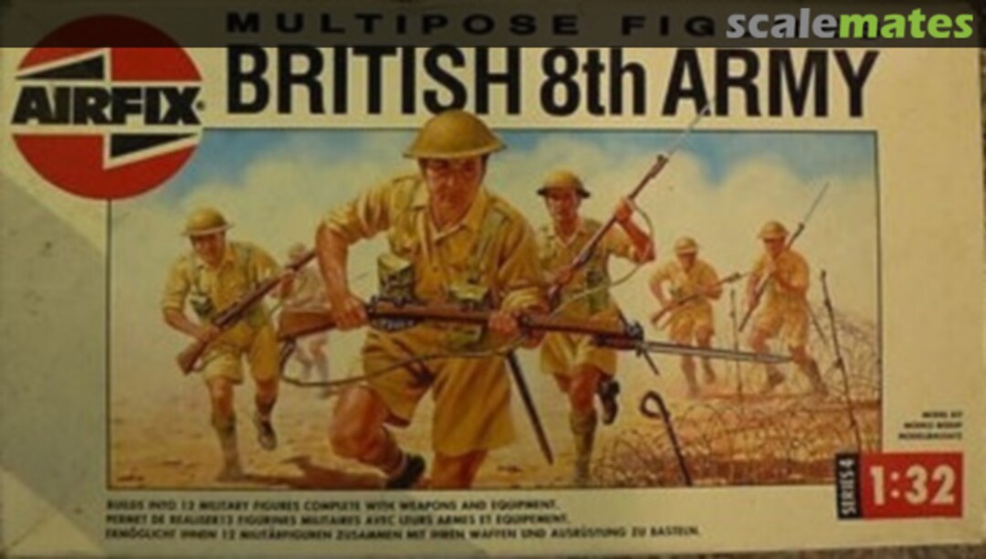 Boxart British 8th Army 04580 Airfix Boxart British 8th Army 04580 Airfix