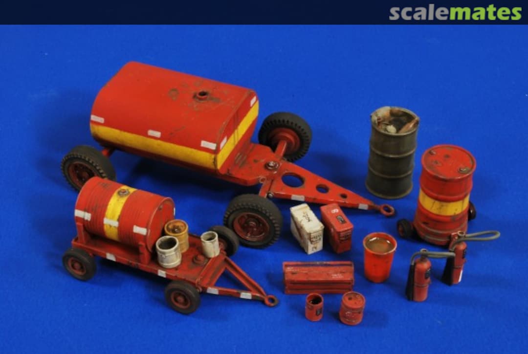 Boxart Airbase / Carrier Used Oil Carts 2737 Verlinden Productions Boxart Airbase / Carrier Used Oil Carts 2737 Verlinden Productions