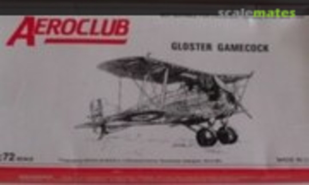 1:72 Gloster Gamecock (Aeroclub K034)