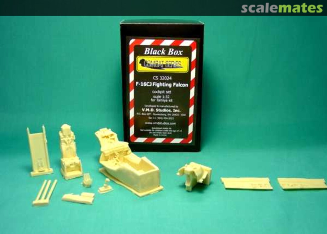 Boxart F-16CJ Cockpit Set CS32024 Black Box Boxart F-16CJ Cockpit Set CS32024 Black Box