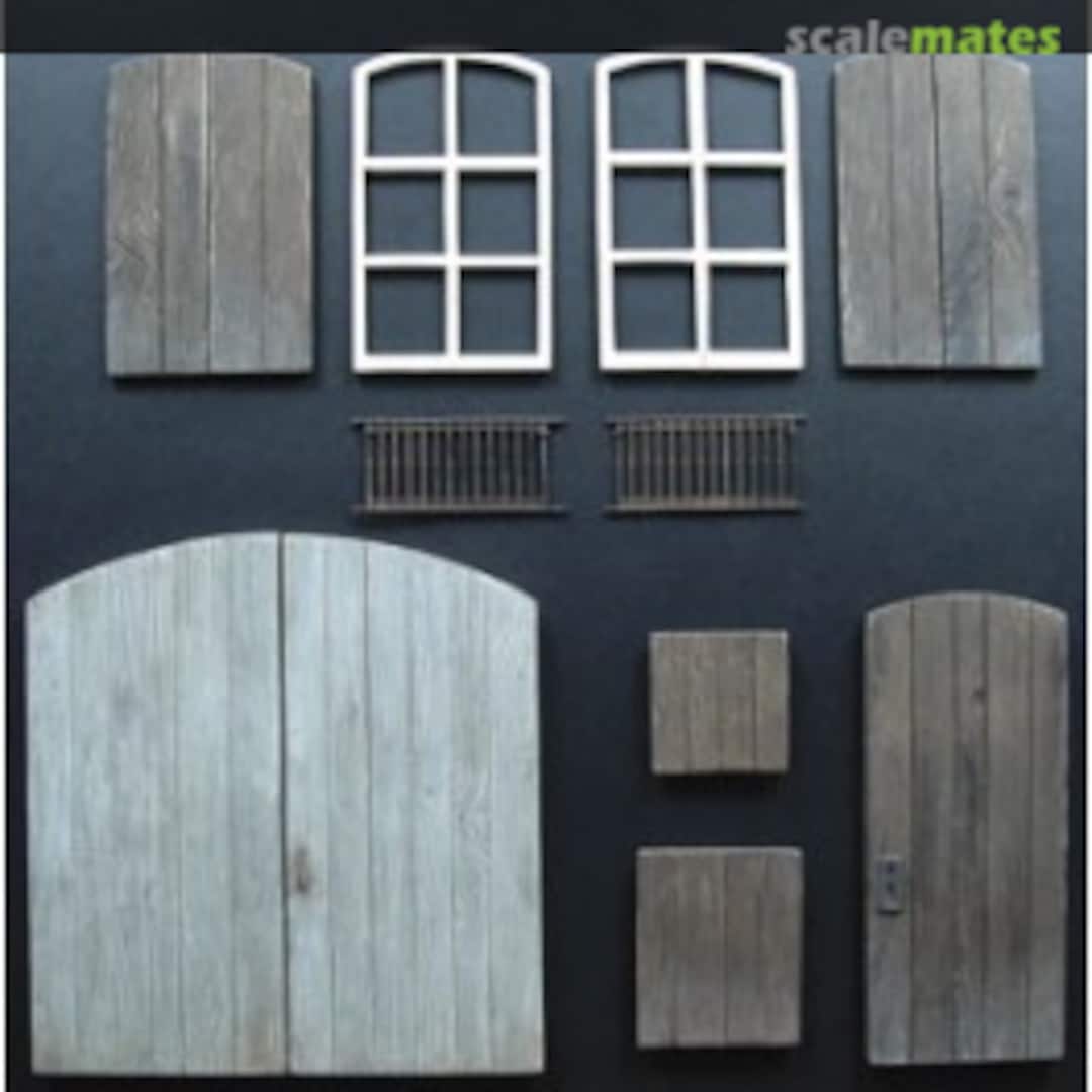 Boxart Doors, Windows & Shutters A077 MK35 Boxart Doors, Windows & Shutters A077 MK35