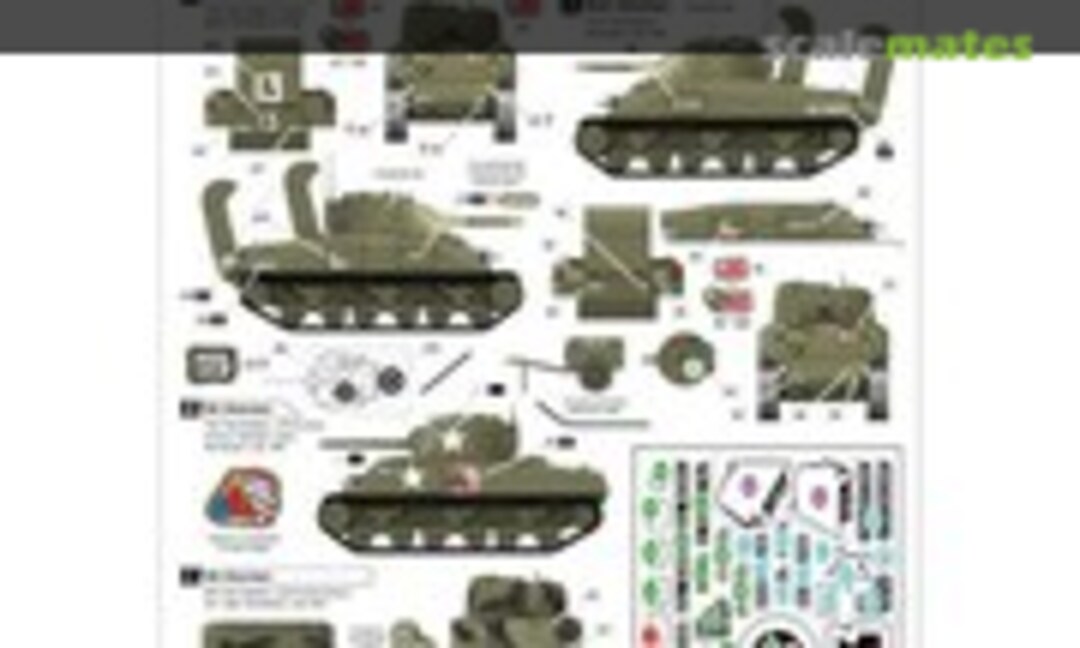 1:35 US Shermans in Normandy (Star Decals 35-973) 35-973