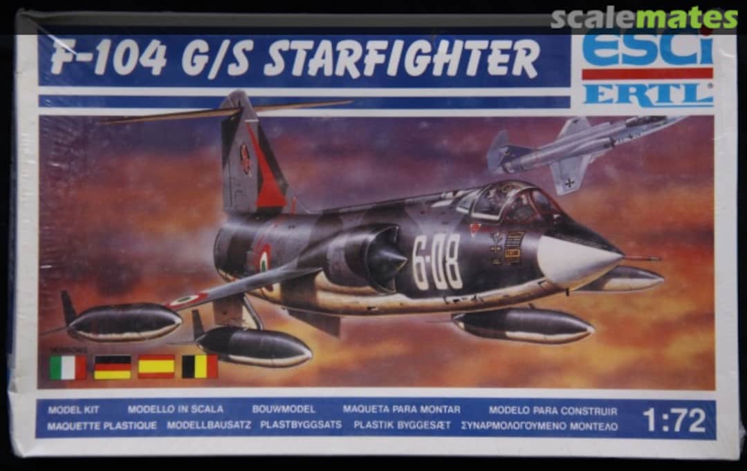 Boxart F-104 G/S Starfighter 9007 ESCI/ERTL Boxart F-104 G/S Starfighter 9007 ESCI/ERTL