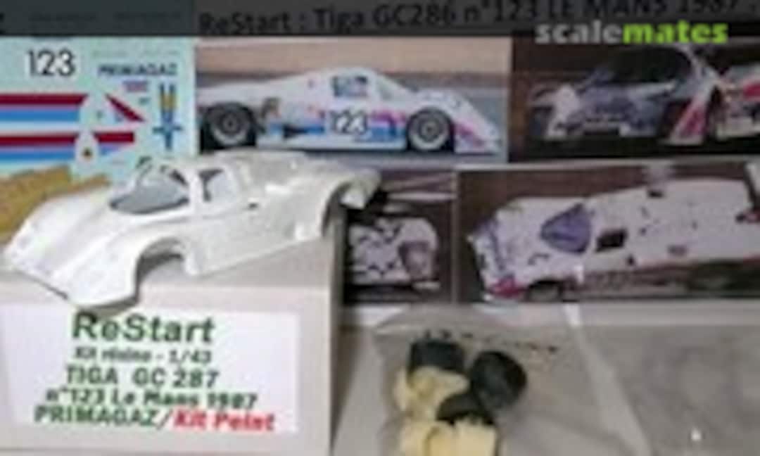 1:43 Tiga-Porsche CG 287 "Primagaz" Kit peint (ReStart )