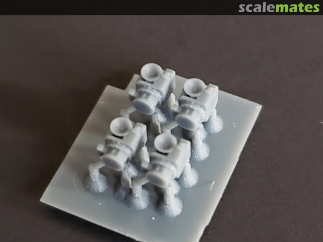 Boxart Mk.56 Fire Control Directors 700-Mk56-4 Model Monkey Boxart Mk.56 Fire Control Directors 700-Mk56-4 Model Monkey