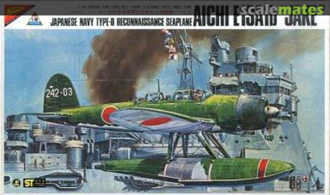 Boxart Aichi E13A1b "Jake" S-4803 Nichimo Boxart Aichi E13A1b "Jake" S-4803 Nichimo