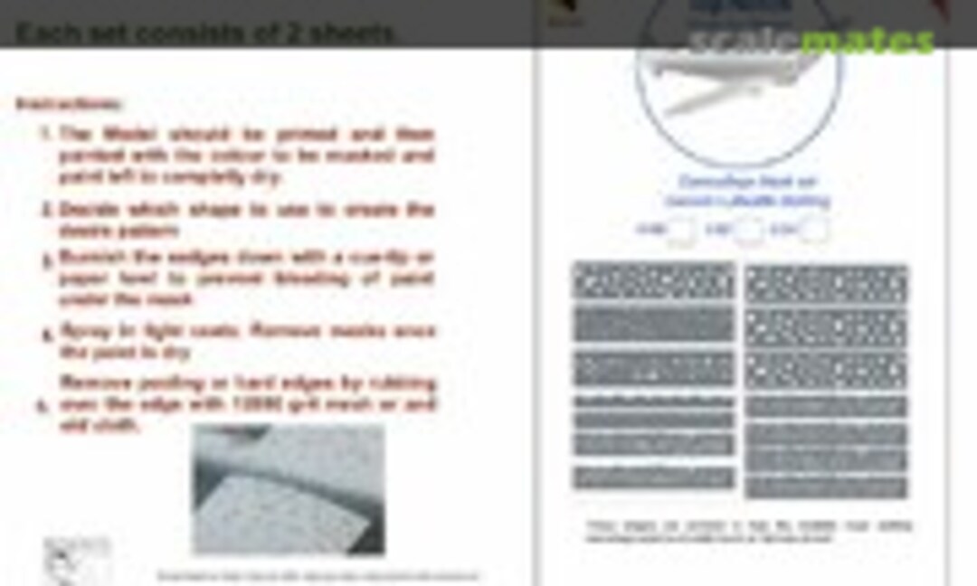 1:48 Generic Luftwaffe Mottling (TopNotch TNM48-G10) TNM48-G10