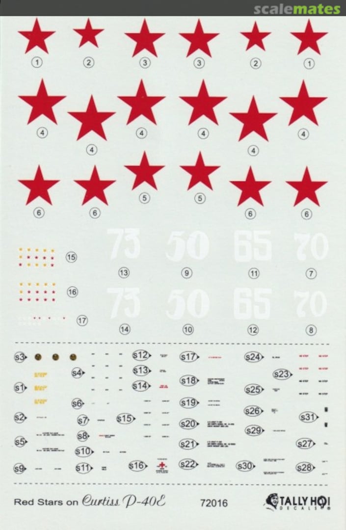 Boxart Red Stars on Curtiss P-40E 72 016 Tally Ho! (CZ) Boxart Red Stars on Curtiss P-40E 72 016 Tally Ho! (CZ)