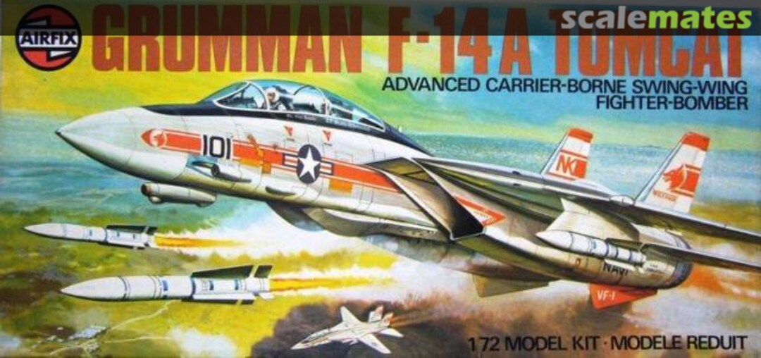 Boxart Grumman F-14A Tomcat 05013 Airfix/Tomy Boxart Grumman F-14A Tomcat 05013 Airfix/Tomy
