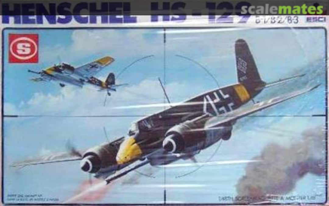 Boxart Henschel Hs-129 B-1/B-2/B-3 4002 Soldat Boxart Henschel Hs-129 B-1/B-2/B-3 4002 Soldat