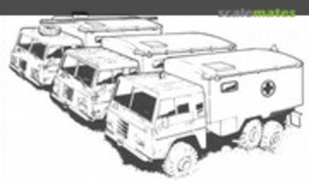 1:72 Volvo C304 TGB 1312-1316 (Gecko Heavy Industries GEC72017) GEC72017