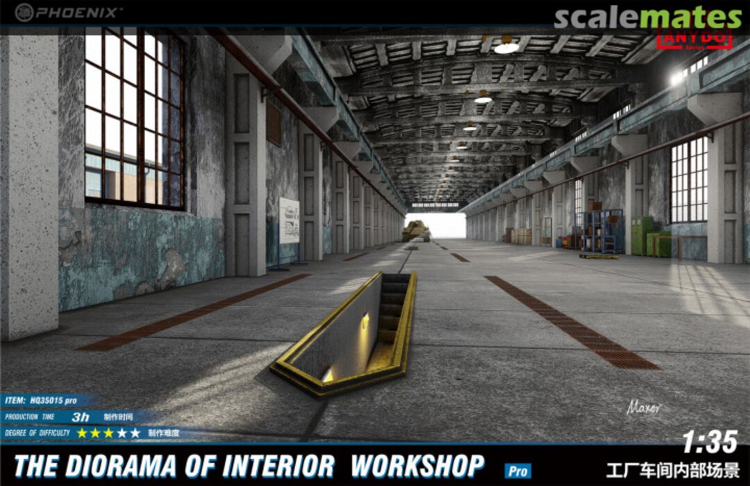 Boxart The Diorama Of Interior Workshop HQ35015 Pro Phoenix-Models Limited Boxart The Diorama Of Interior Workshop HQ35015 Pro Phoenix-Models Limited