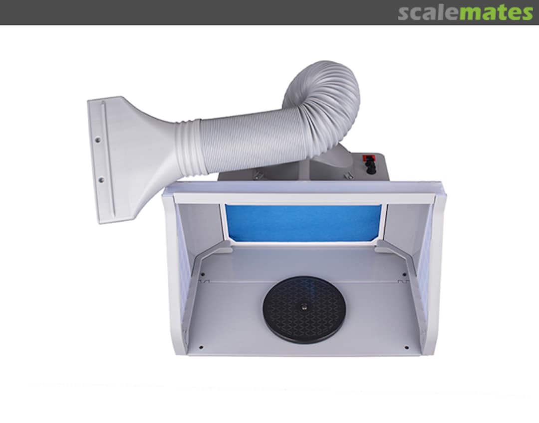 Boxart Airbrush Spray Booth HS-E550BLK for hobby painting with two motors Inside and airflow control HS-E550BLK HaoSheng Boxart Airbrush Spray Booth HS-E550BLK for hobby painting with two motors Inside and airflow control HS-E550BLK HaoSheng