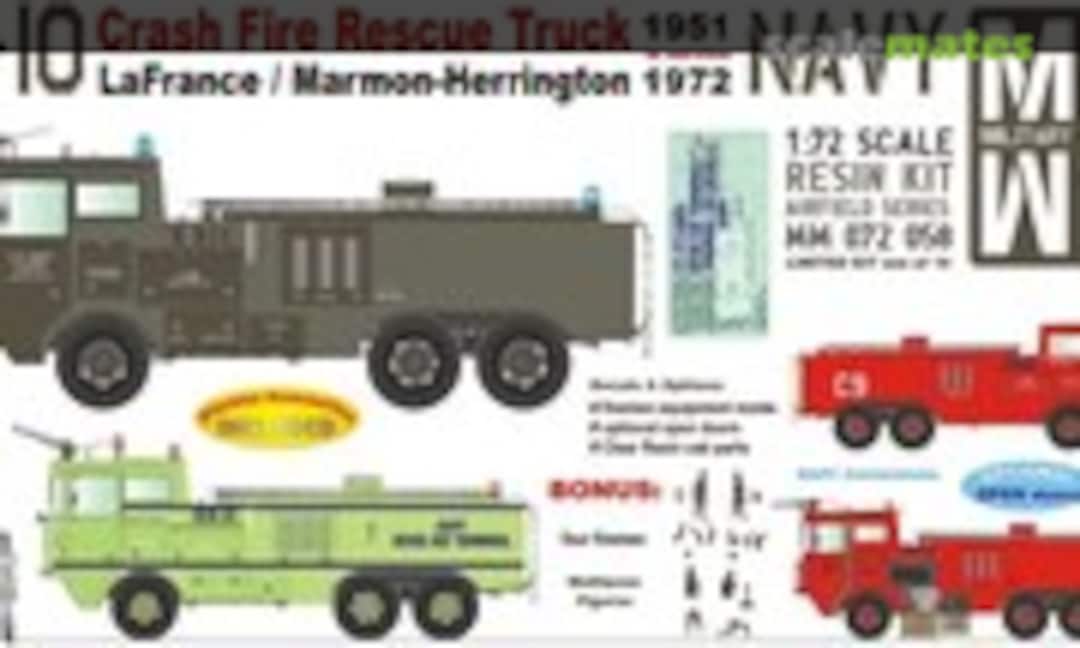 1:72 O-10 Crash Fire Rescue Truck NAVY (Mil Mod MM 072 058) MM 072 058