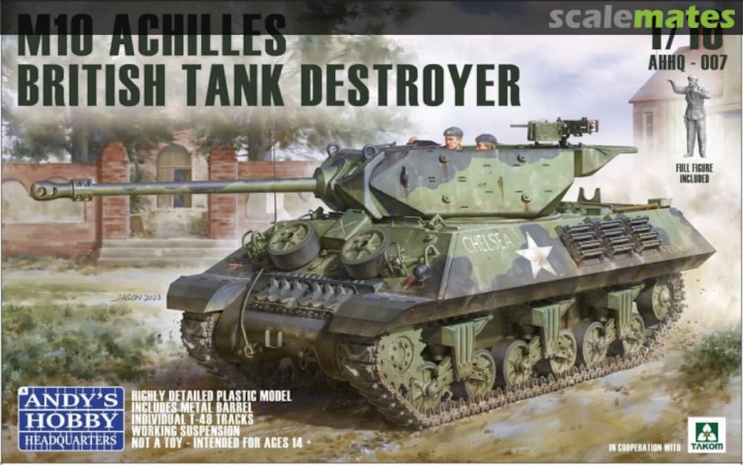 Boxart M10 Achilles British Tank Destroyer AHHQ - 007 Andy's Hobby Headquarters Boxart M10 Achilles British Tank Destroyer AHHQ - 007 Andy's Hobby Headquarters