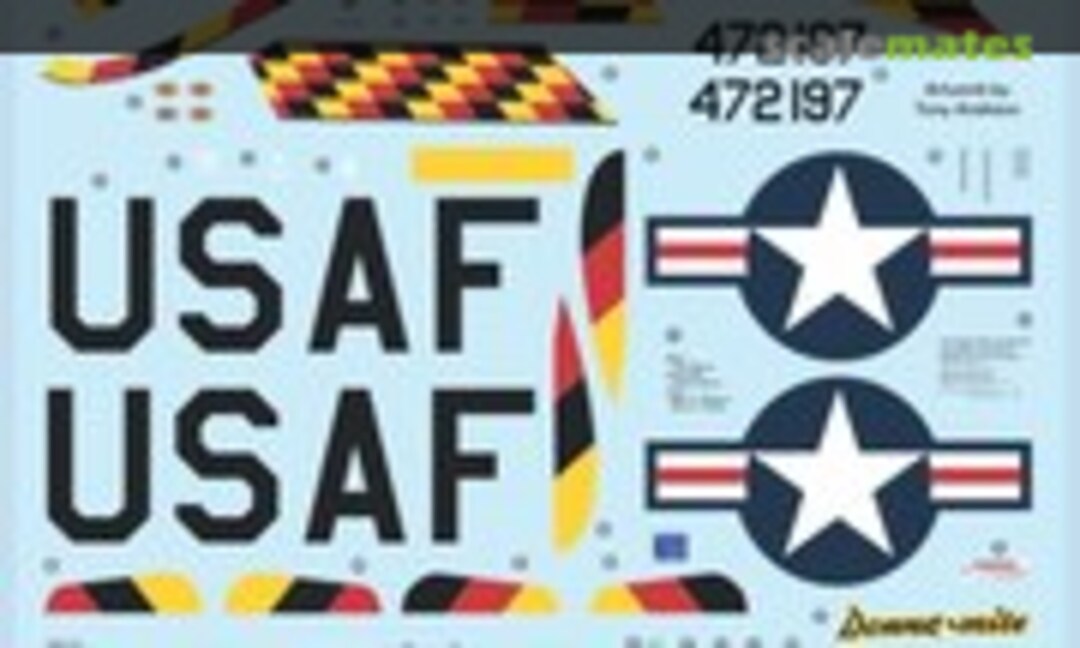 1:24 “Donna-mite” P-51D (Draw Decal 24-P51-186) 24-P51-186