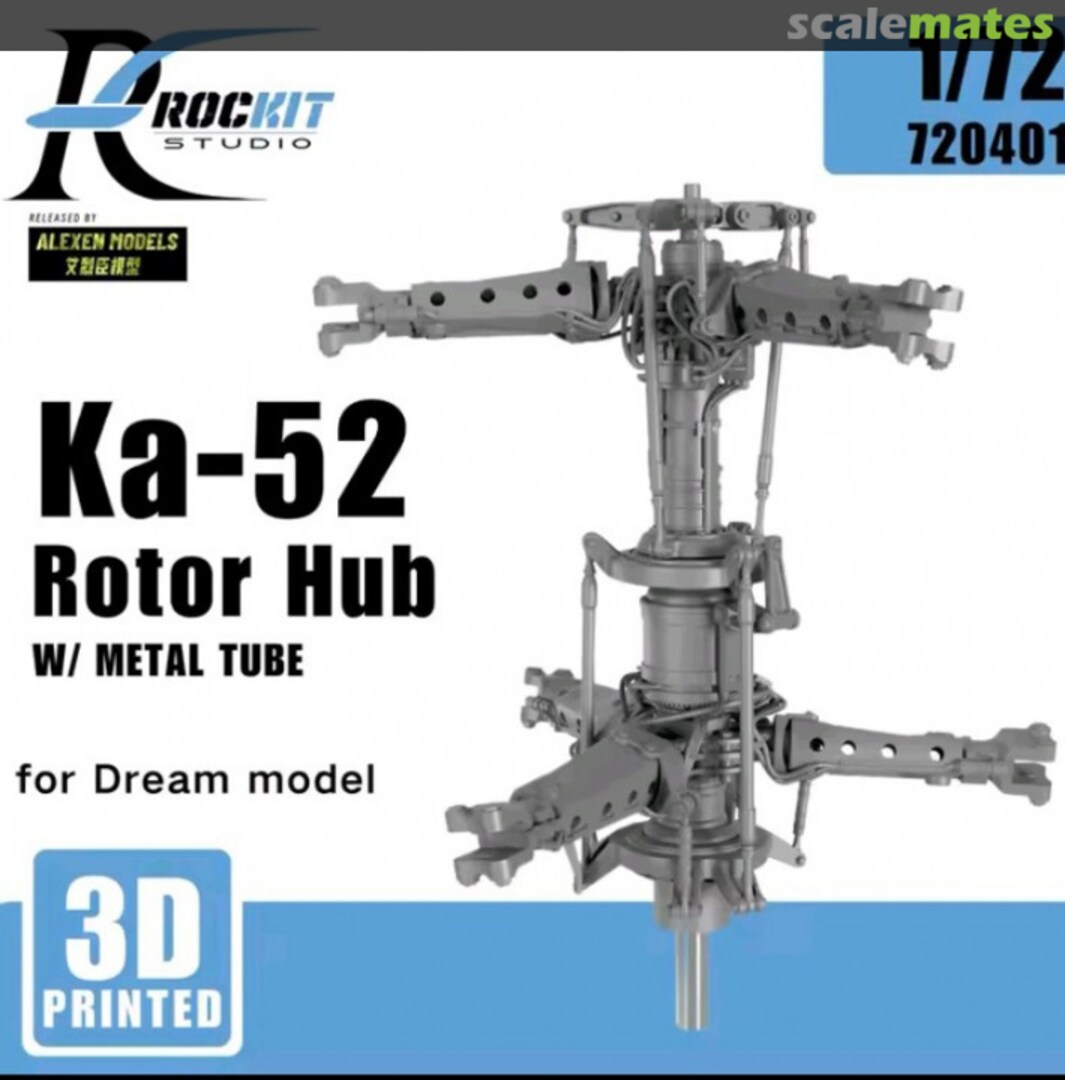 Boxart Ka-52 Rotor Hub with metal tube 720401 ROCKIT Studio