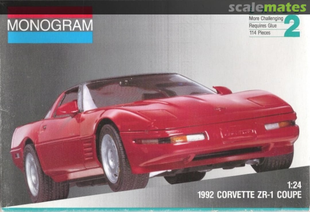 Boxart 1992 Corvette ZR-1 Coupe 2950 Monogram Boxart 1992 Corvette ZR-1 Coupe 2950 Monogram