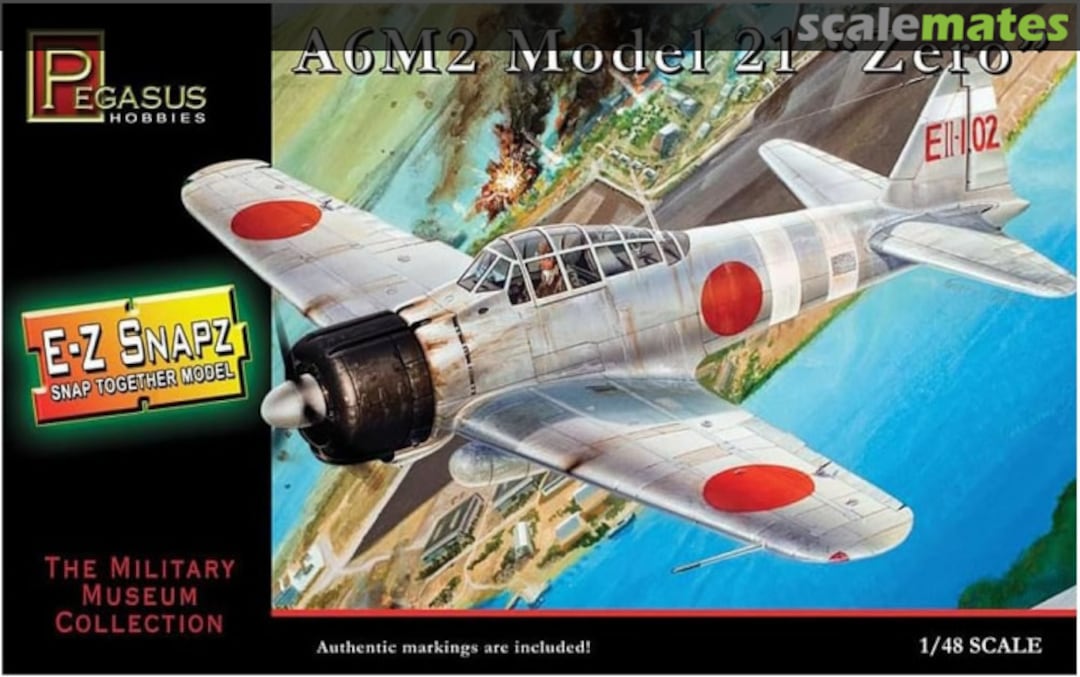Boxart A6M2 Model 21 "Zero" 8409 Pegasus Hobbies Boxart A6M2 Model 21 "Zero" 8409 Pegasus Hobbies