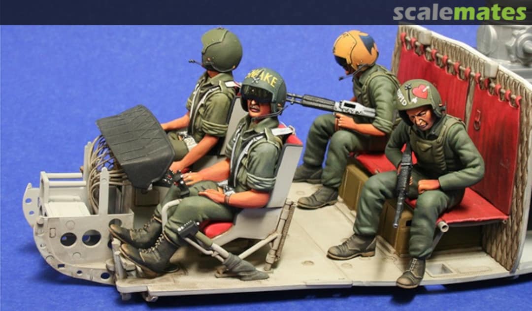 Boxart UH-1B Gunship Crew Members Figure 3 Werner's Wings