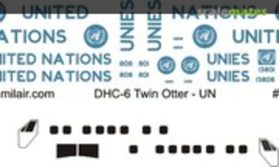1:72 DHC CC-138 Twin Otter- UN (CanMilAir 073) 073