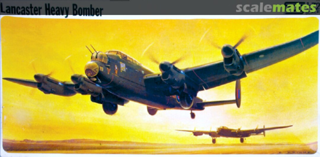 Boxart Lancaster Heavy Bomber F215 FROG Boxart Lancaster Heavy Bomber F215 FROG