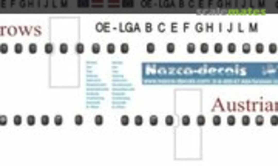 1:144 Dash-8 Austrian/Tyrolean (Nazca decals D8-400-07) D8-400-07