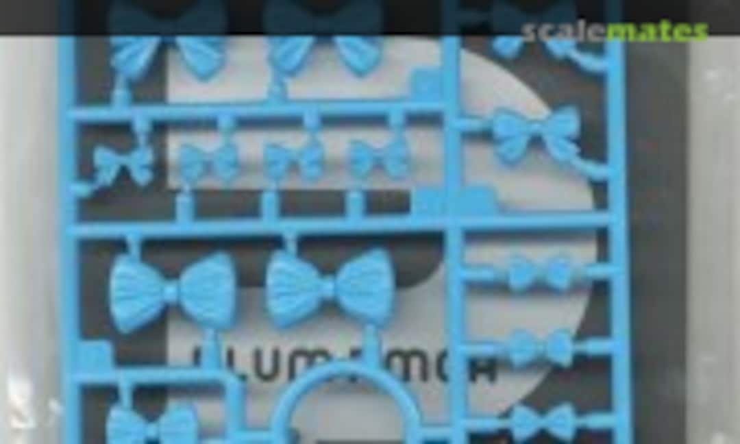 No Ribbon Accessories 3 (Blue) (PLUM PP208) PP208