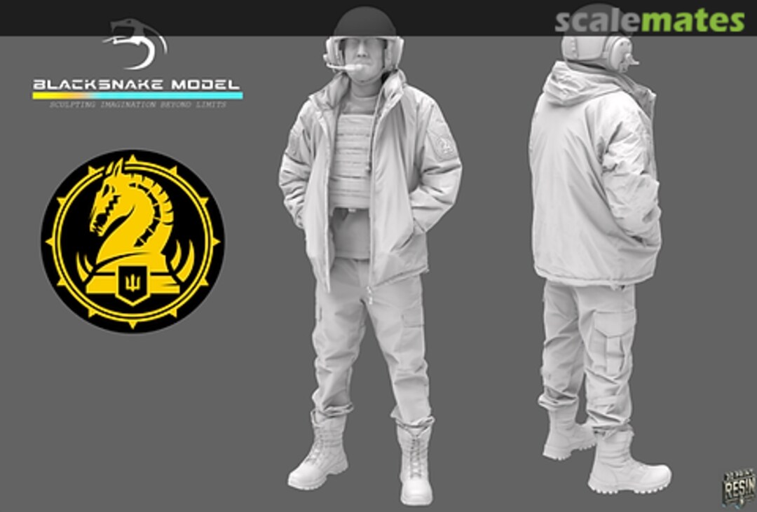 Boxart Ukrainian Bradley Crewman – 47th Mechanized Brigade UKR_07_35 BlackSnake Model Boxart Ukrainian Bradley Crewman – 47th Mechanized Brigade UKR_07_35 BlackSnake Model