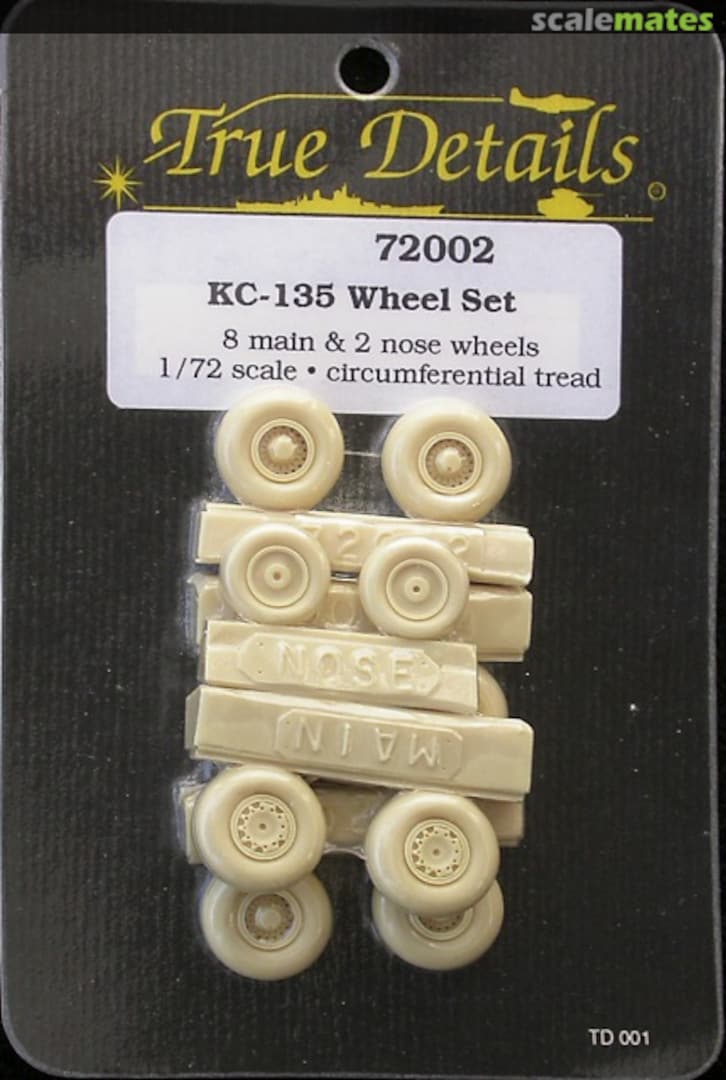 Boxart KC-135 Wheel Set 72002 True Details Boxart KC-135 Wheel Set 72002 True Details