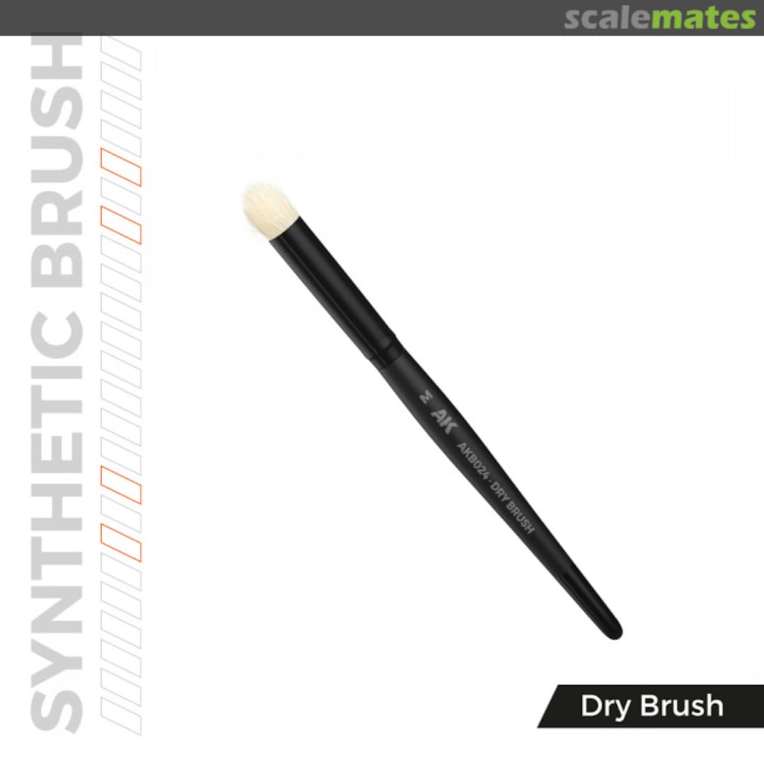 Boxart AK SYNTHETIC DRY BRUSH – M AKB024 AK Interactive Boxart AK SYNTHETIC DRY BRUSH – M AKB024 AK Interactive