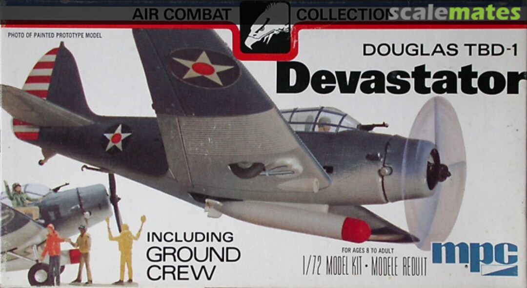 Boxart Douglas TBD-1 Devastator 2-2109 MPC Boxart Douglas TBD-1 Devastator 2-2109 MPC