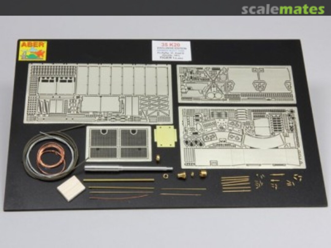 Contents Pz.Kpfw. VI Ausf.E (Sd.Kfz.181) Tiger I - Late version - Tamiya - 35K20 Aber Contents Pz.Kpfw. VI Ausf.E (Sd.Kfz.181) Tiger I - Late version - Tamiya - 35K20 Aber