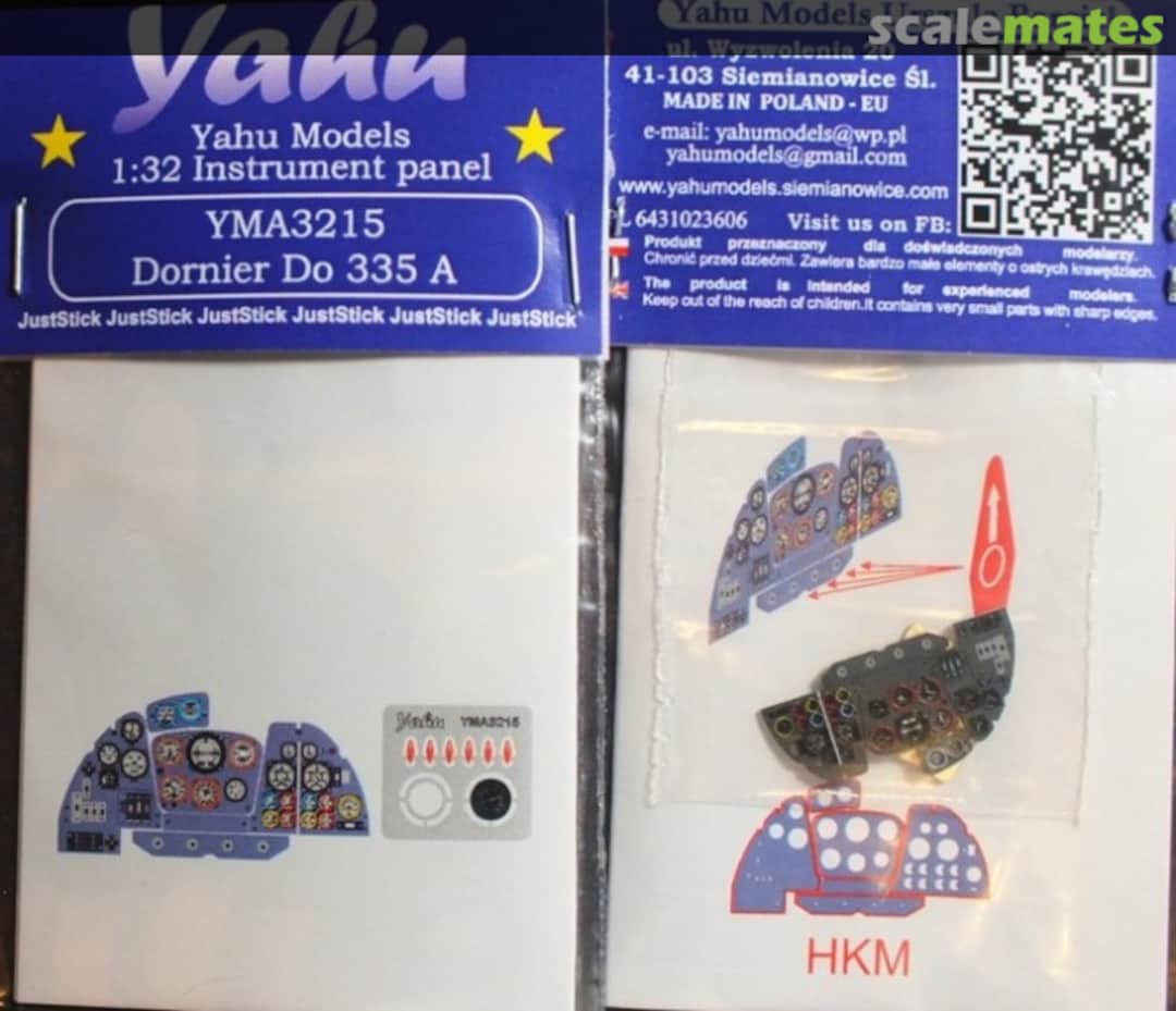 Boxart Dornier Do 335A YMA3215 Yahu Models Boxart Dornier Do 335A YMA3215 Yahu Models