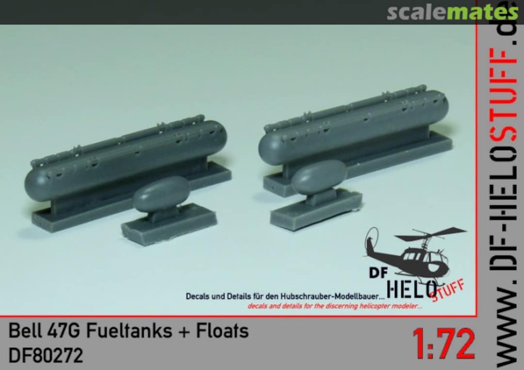 Boxart Bell 47/ Bell H-13 Floatation Gear DF80272 DF HeloStuff Boxart Bell 47/ Bell H-13 Floatation Gear DF80272 DF HeloStuff