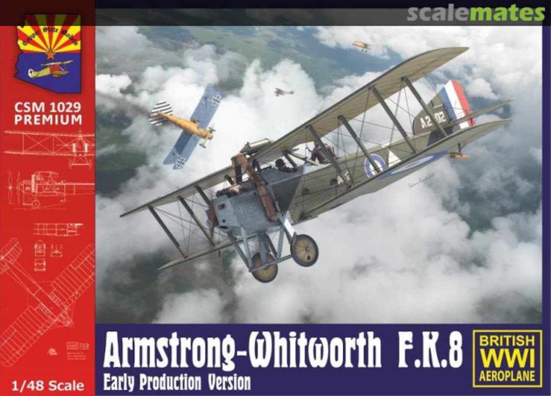 Boxart Armstrong-Whitworth F.K.8 CSM 1029 Premium Copper State Models Boxart Armstrong-Whitworth F.K.8 CSM 1029 Premium Copper State Models
