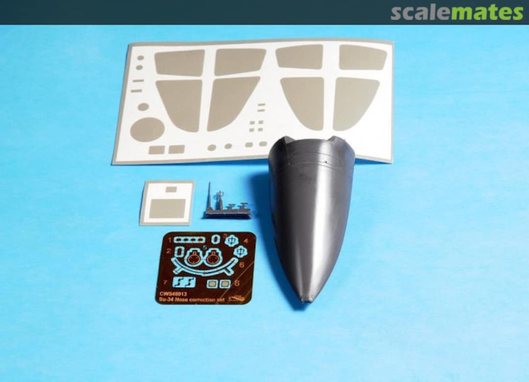 Boxart Su-34 Fullback - Nose Correction CWS48013 Cold War Studio Boxart Su-34 Fullback - Nose Correction CWS48013 Cold War Studio