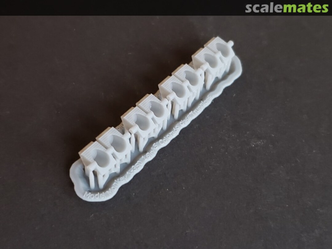 Boxart Colorado class 16"/45 cal Trunnions 350-BB45 trunnions Model Monkey Boxart Colorado class 16"/45 cal Trunnions 350-BB45 trunnions Model Monkey