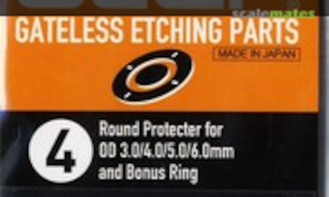 No Round Protector for OD 3.0/4.0/5.0/6.0mm and Bonus Ring (HIQPARTS GLEP-04) GLEP-04